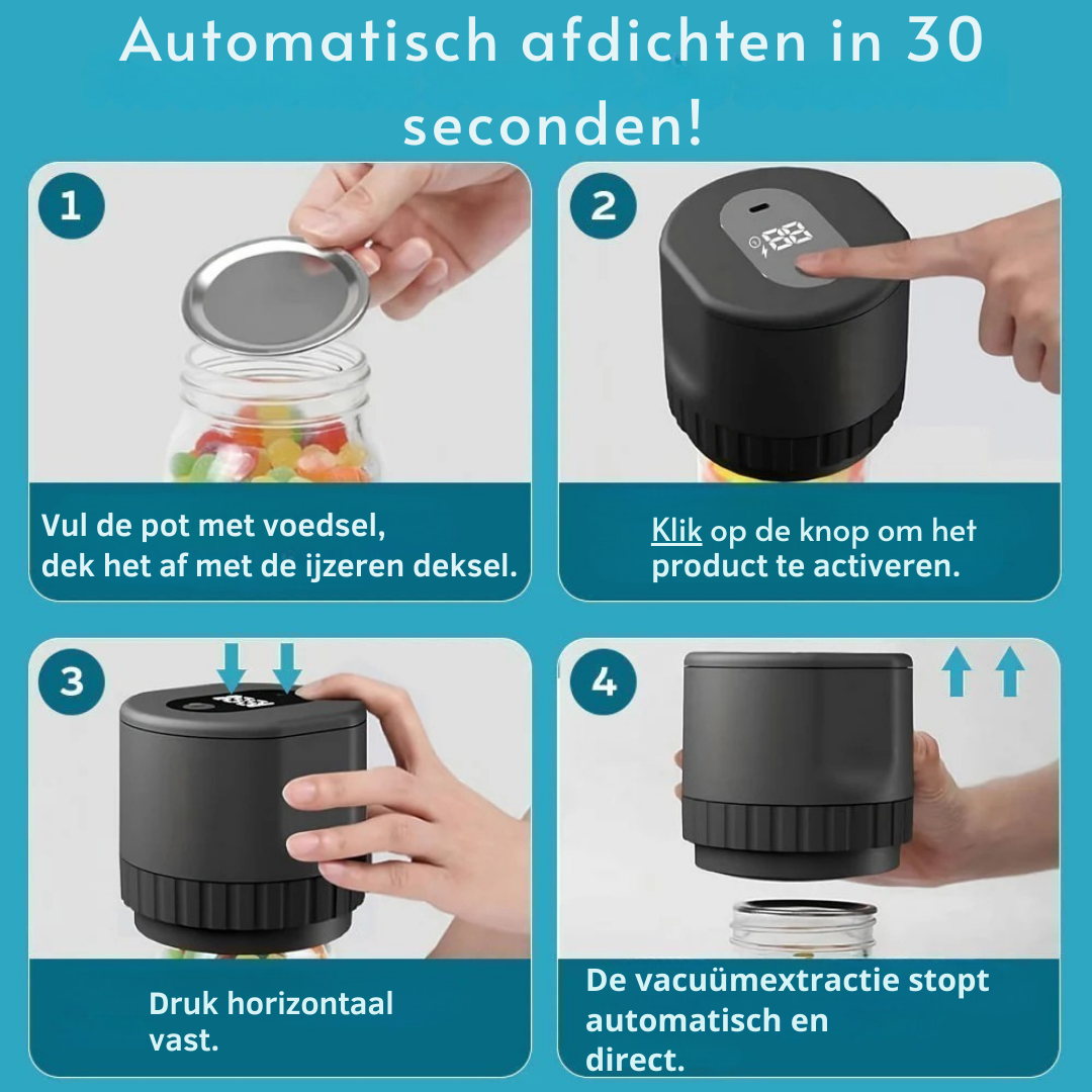 FreshVac™ Vacuüm Sealer Bundel